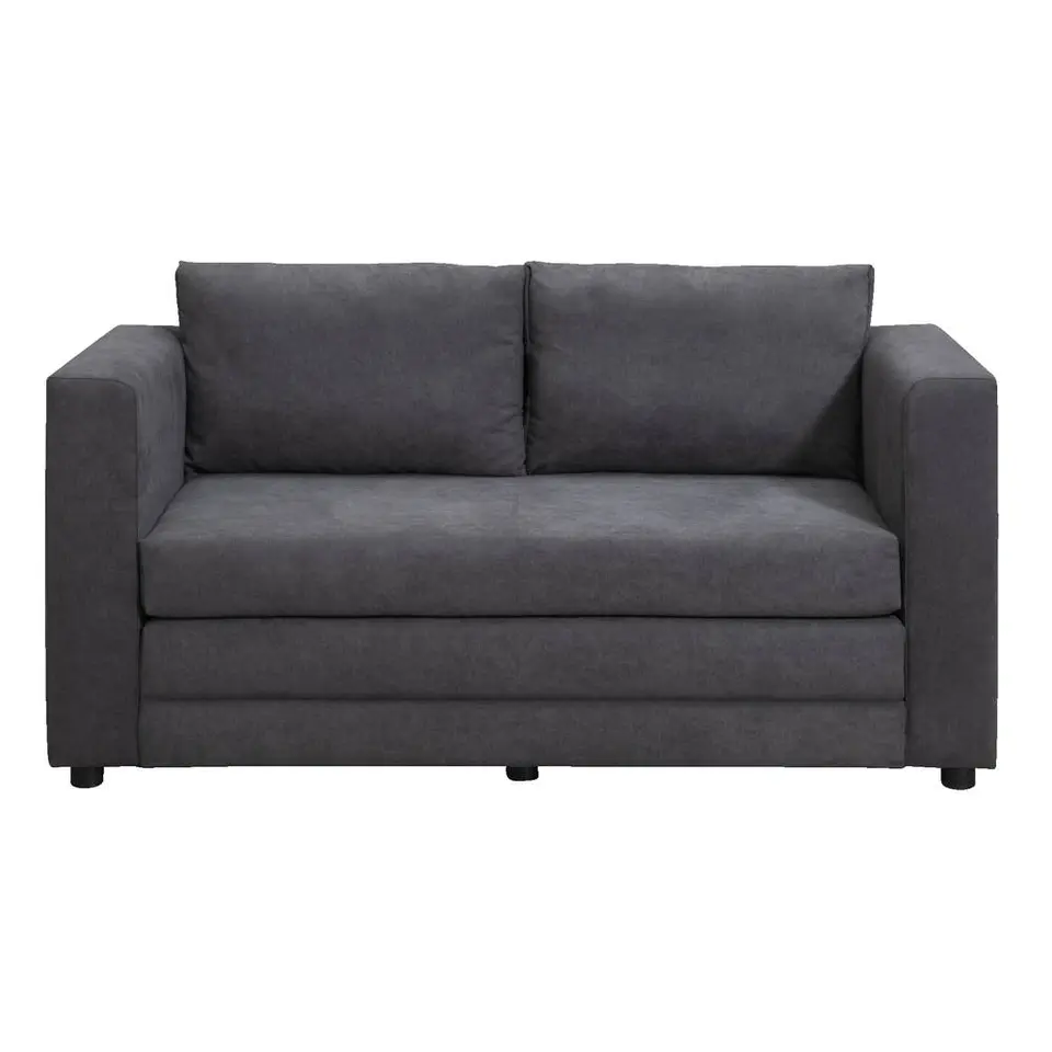 Slaapbank Sirena - antraciet - 72x139x69 cm
