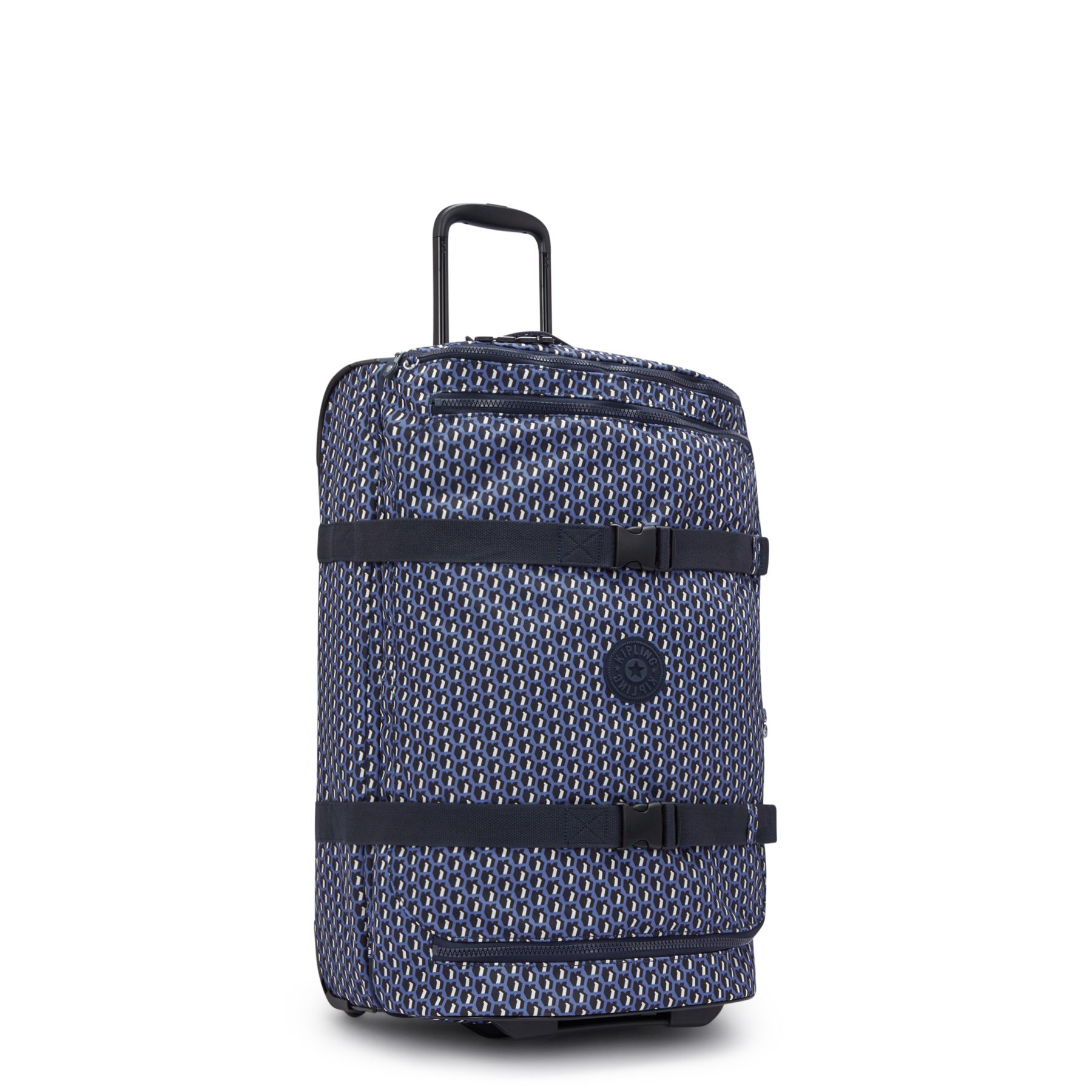AVIANA M Valise à roulettes de taille moyenne avec sangles ajustables - 3D K Blue