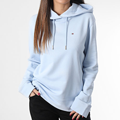 Sweat Capuche Femme Regular 2206 Bleu Ciel