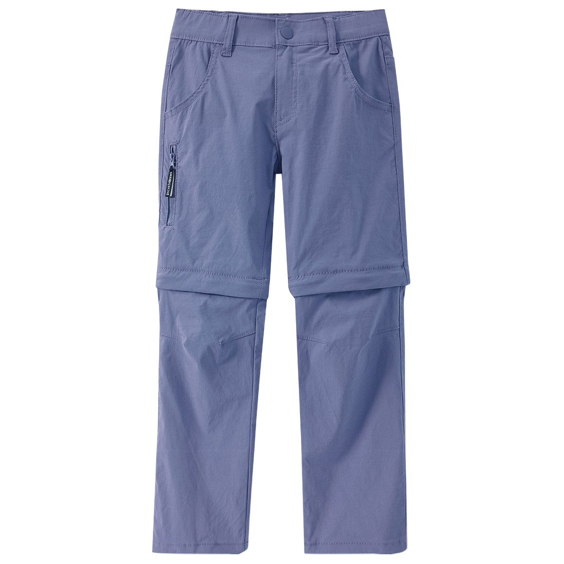 Yigga Kinder Trekking-Hose mit Zippertasche blau