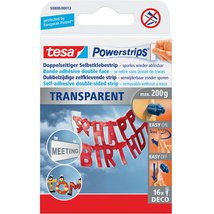 Powerstrips DECO, fixation: maxi 0,2 kg, transparent