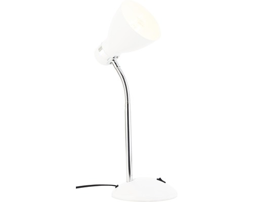 Tafellamp, 1-lichts, H 42 cm, Allison, wit