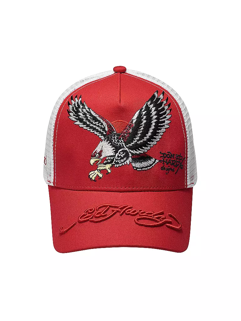ED HARDY Kappe EAGGLE JAPAN  rot