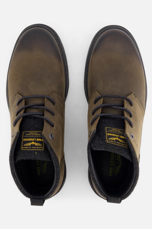 PME Legend Fleetman Veterschoenen groen Leer