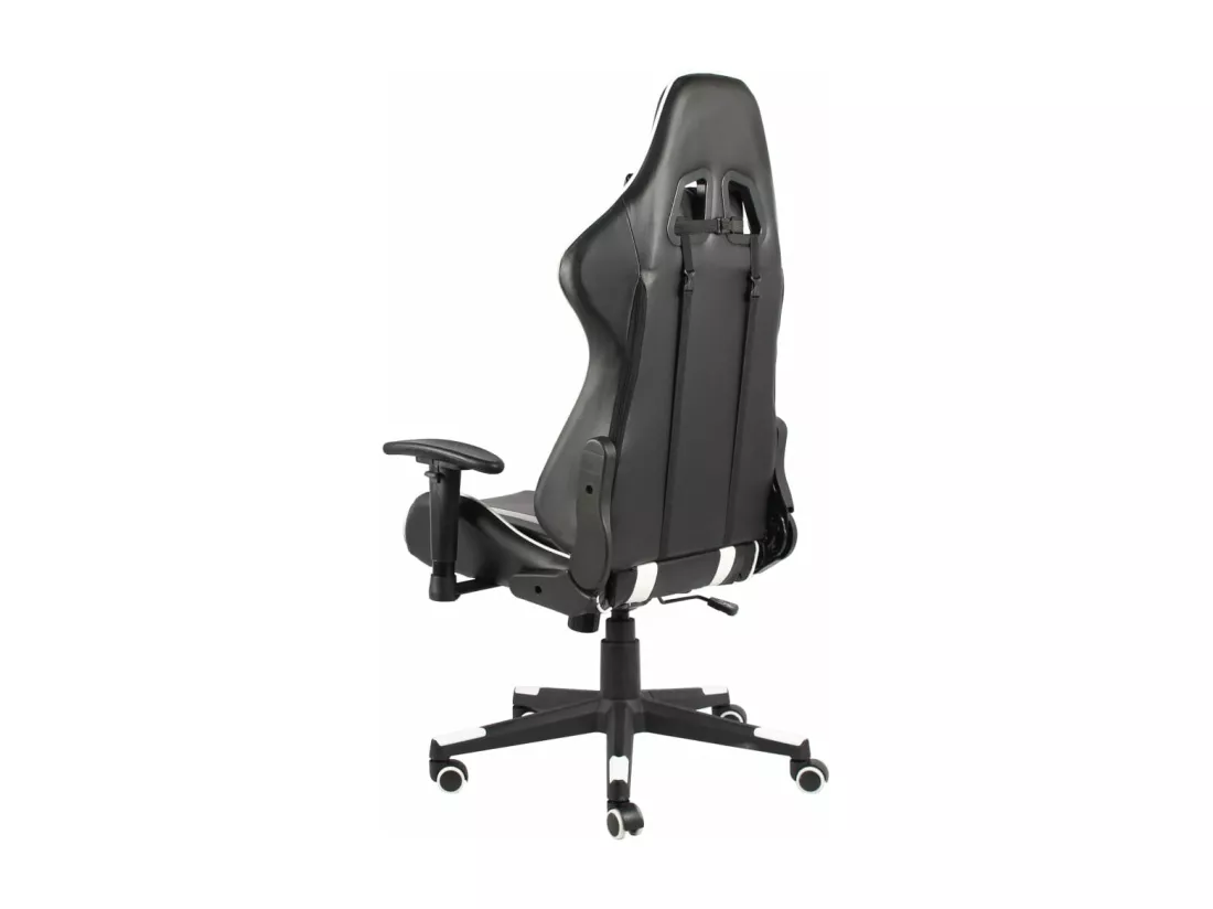Chaise de jeu pivotante Blanc PVC