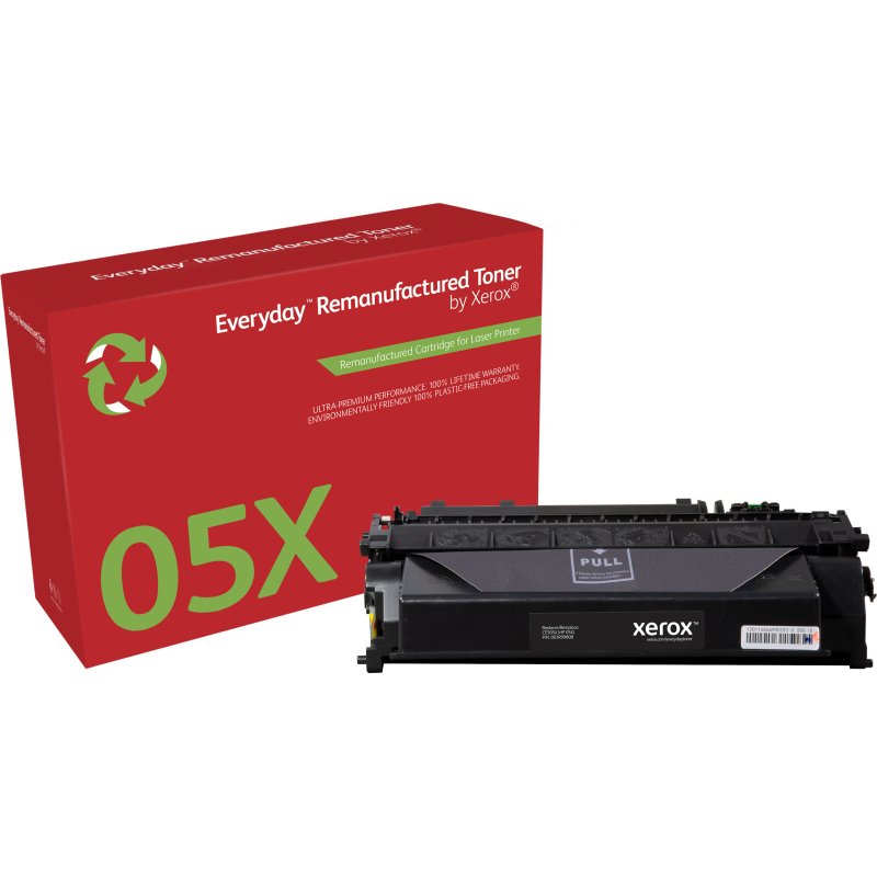 Toner remanufacturé Mono Everyday™ de Xerox compatible avec HP 05X (CE505X), Grande capacité