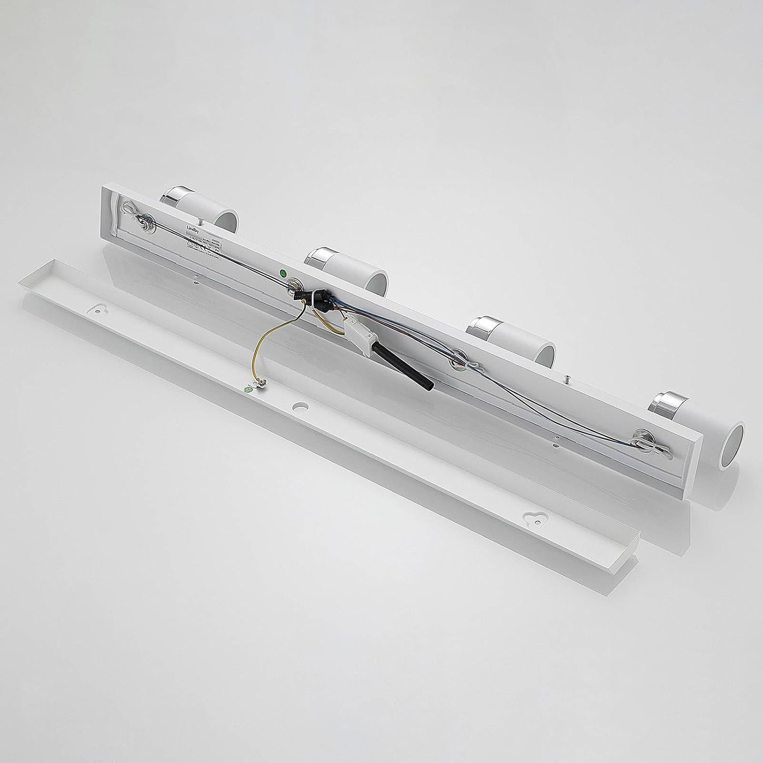 Lindby Strahler Kardo (Modern) in Weiß aus Metall (4 flammig, GU10) - Deckenlampe Deckenleuchte Lampe Spot Badezimmerleuchte