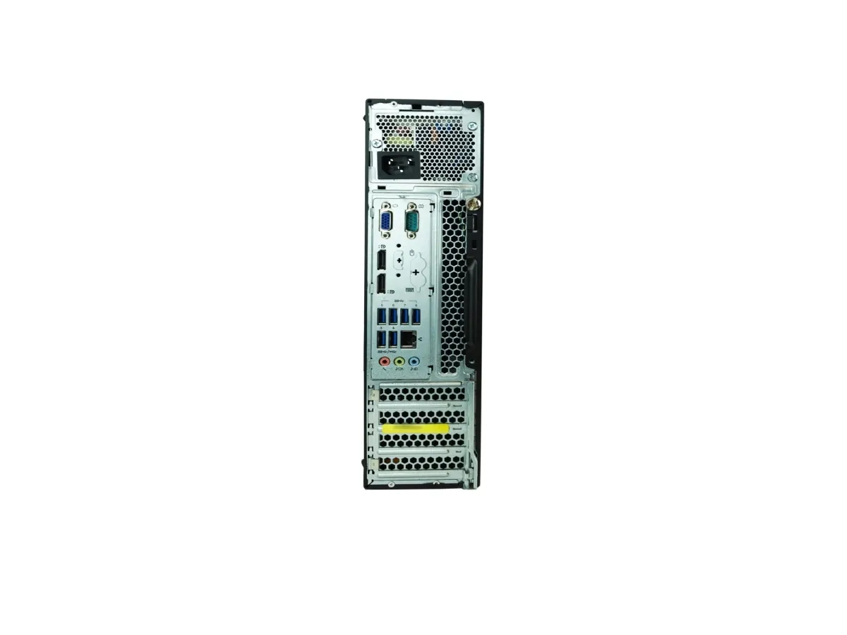 Lenovo ThinkCentre M900 - SFF - Core i5 6500T / op til 3.1 GHz - RAM 8 GB - SSD 256 GB - HD Graphics 530 - Gigabit Ethernet - Win 10 Pro - skærm: ingen - sort - istandsat