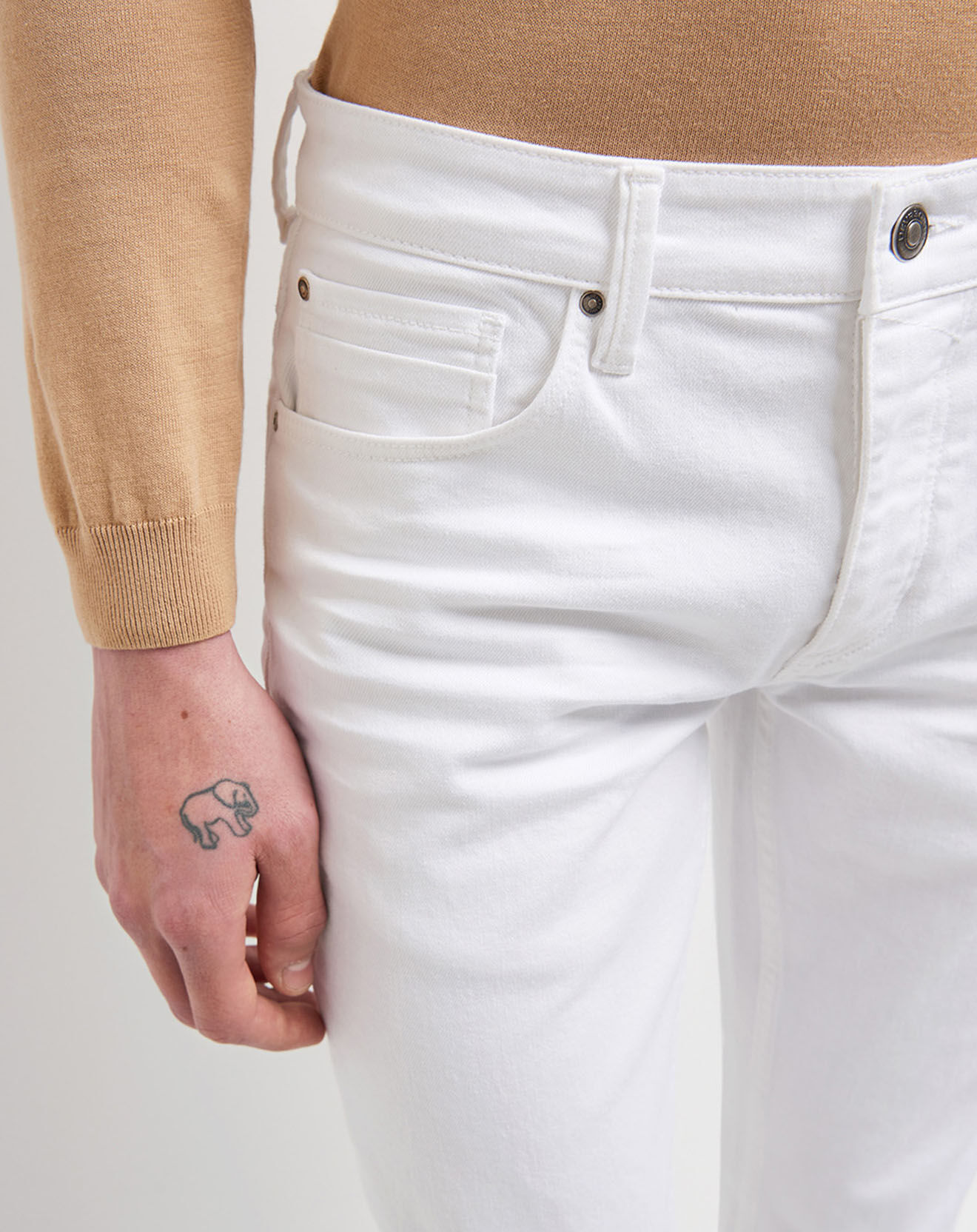 Devred Jean slim Mwhite blanc