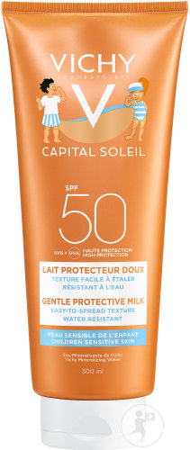 Vichy Capital Soleil Lait Enfants IP50 Peau Sensible Tube 300ml