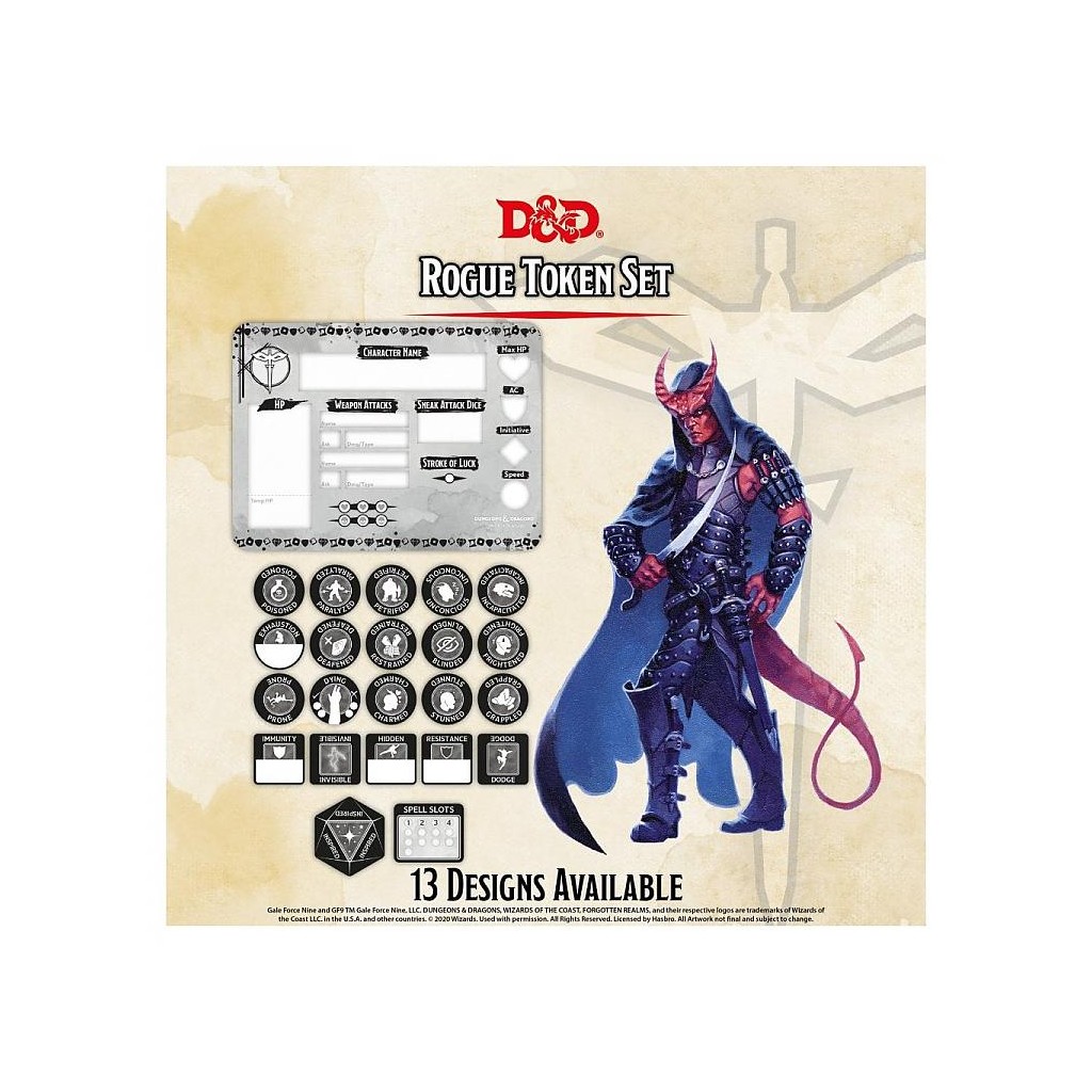D&D - Rogue Token Set