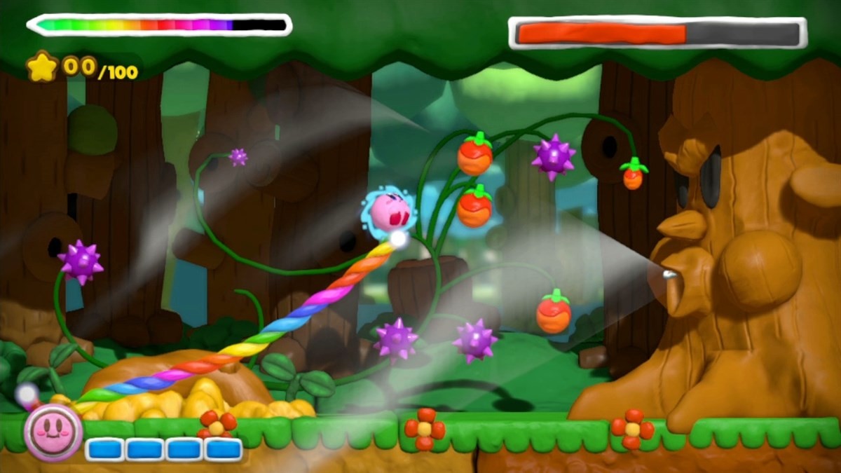 Kirby And The Rainbow Paintbrush- Wii U
