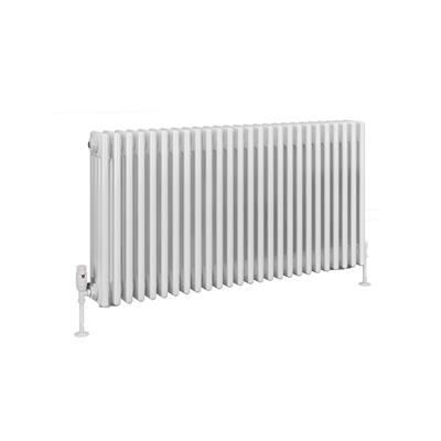 Eastbrook Rivassa 4 koloms radiator 120x60cm staal 2510W wit glans