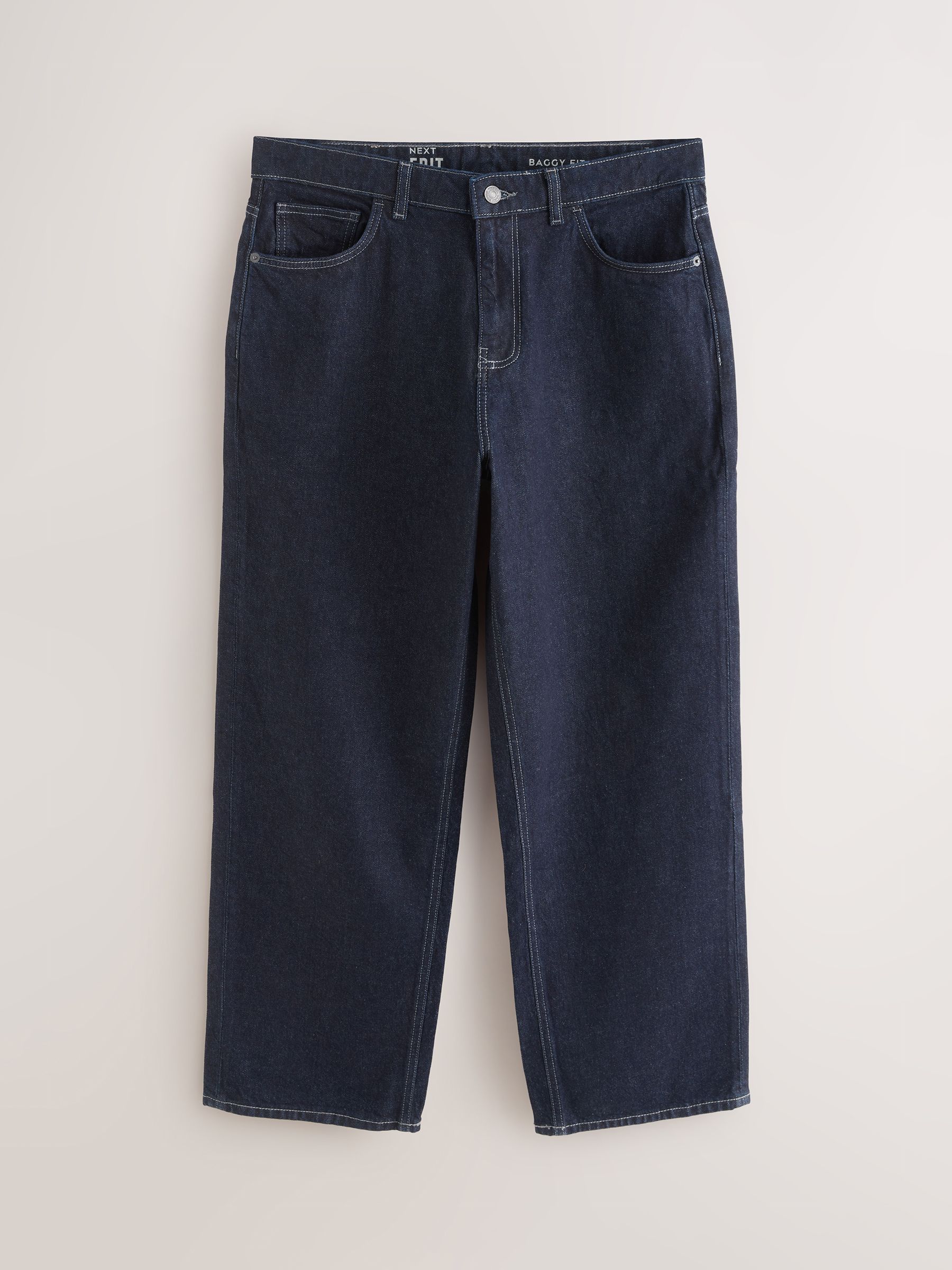 Donkerblauw - EDIT - Baggy Fit Jeans