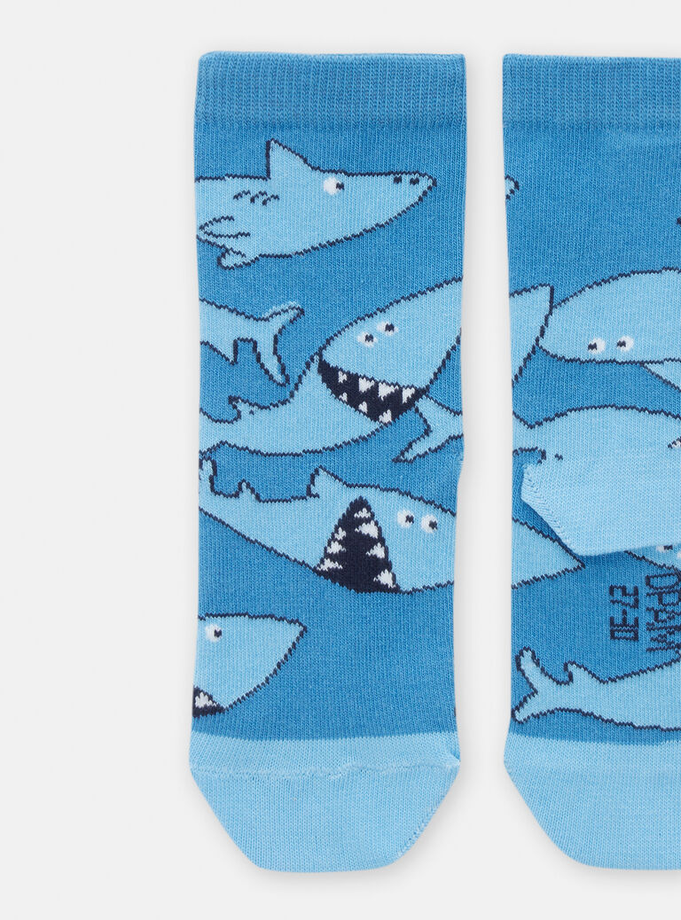 Chaussettes à motif requins pour garçon