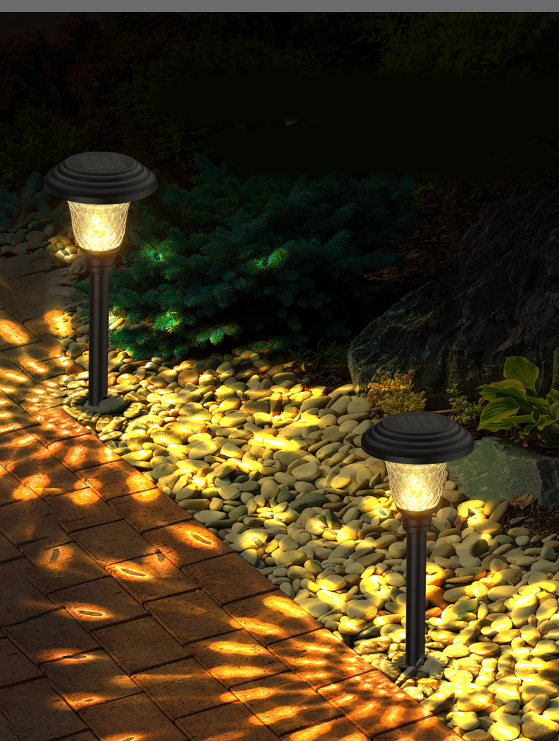 (2er Set) Ø115x440mm Edelstahl LED Solar Lampe Outdoor Gartenleuchte Wegbeleuchtung IP44 - Silber / Warmweiss