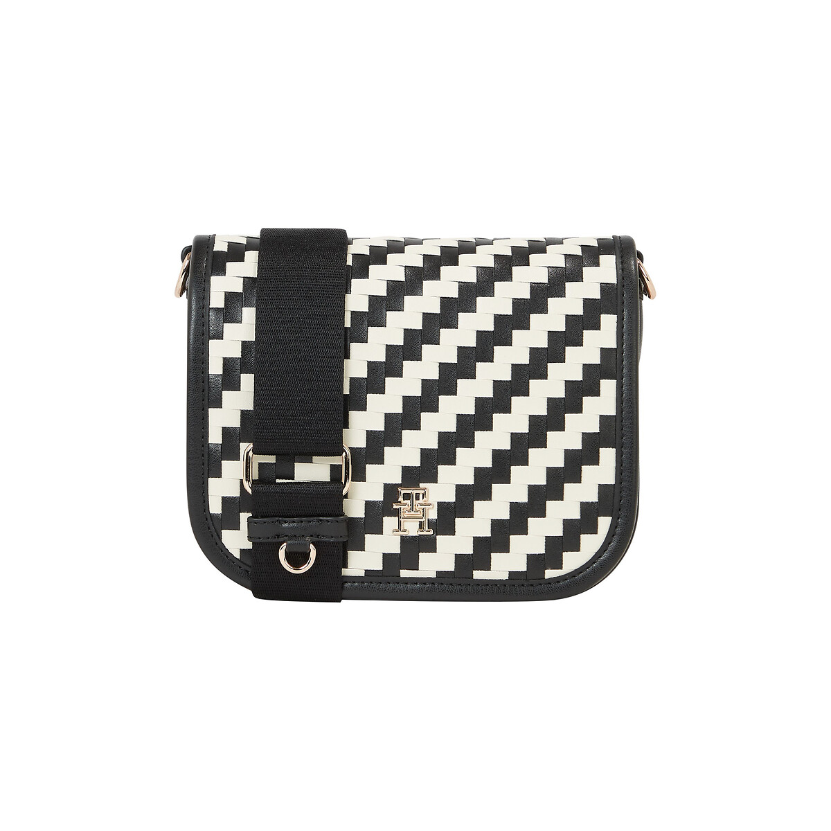 TOMMY HILFIGER<br>Bolsa de ombro bicolor TH CITY CROSSOVER WOVEN