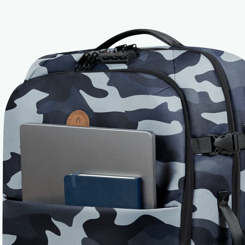 Valise Souple 2 roues medium Bimini bleu