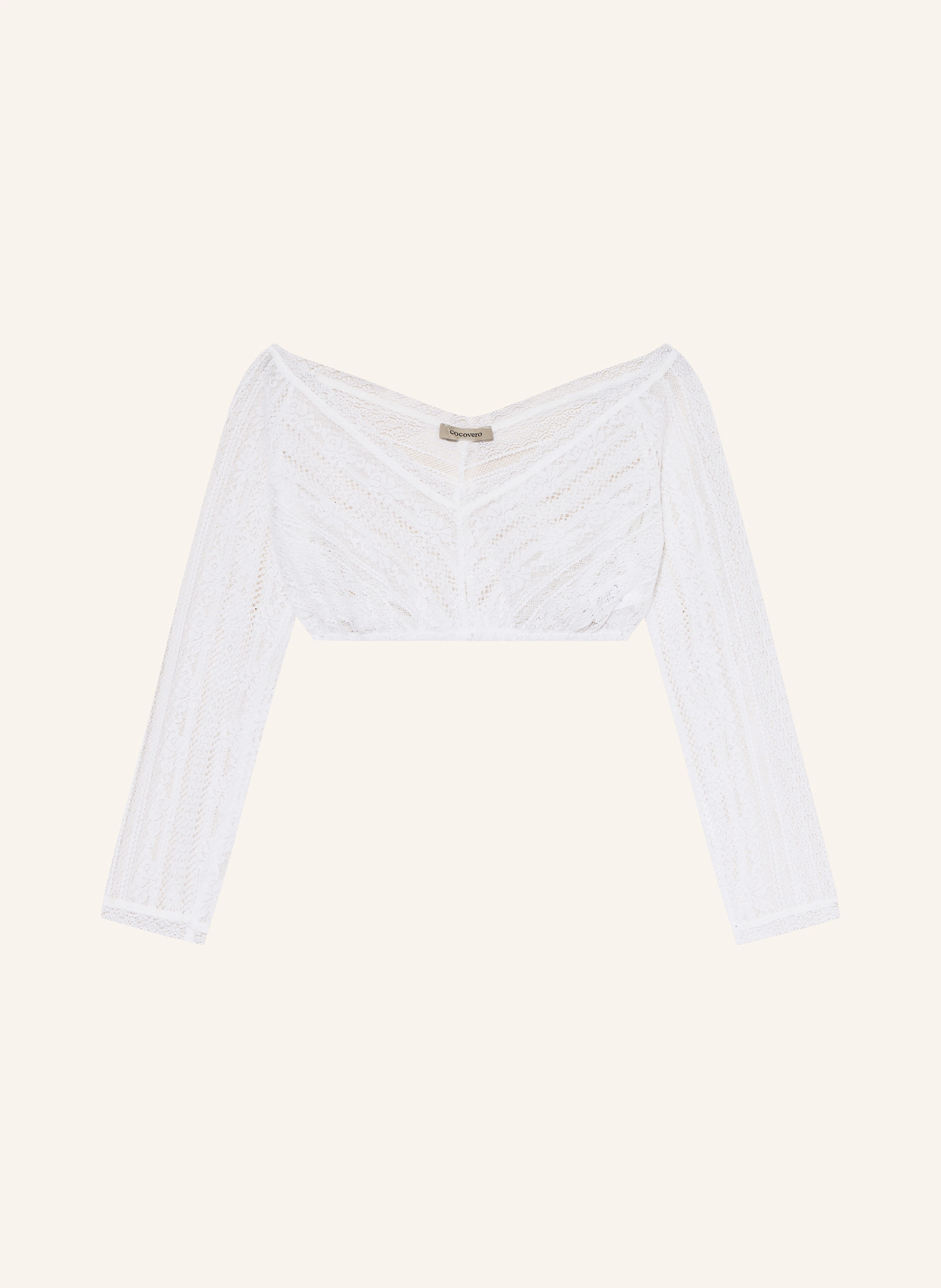 CocoVero Dirndlbluse ROMY aus Spitze mit 3/4-Arm