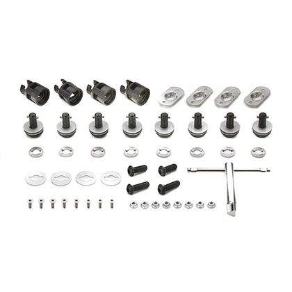 Kit de fixation Givi RAPID RELEASE pour conversion des supports latéraux en supports latéraux à démontage rapide