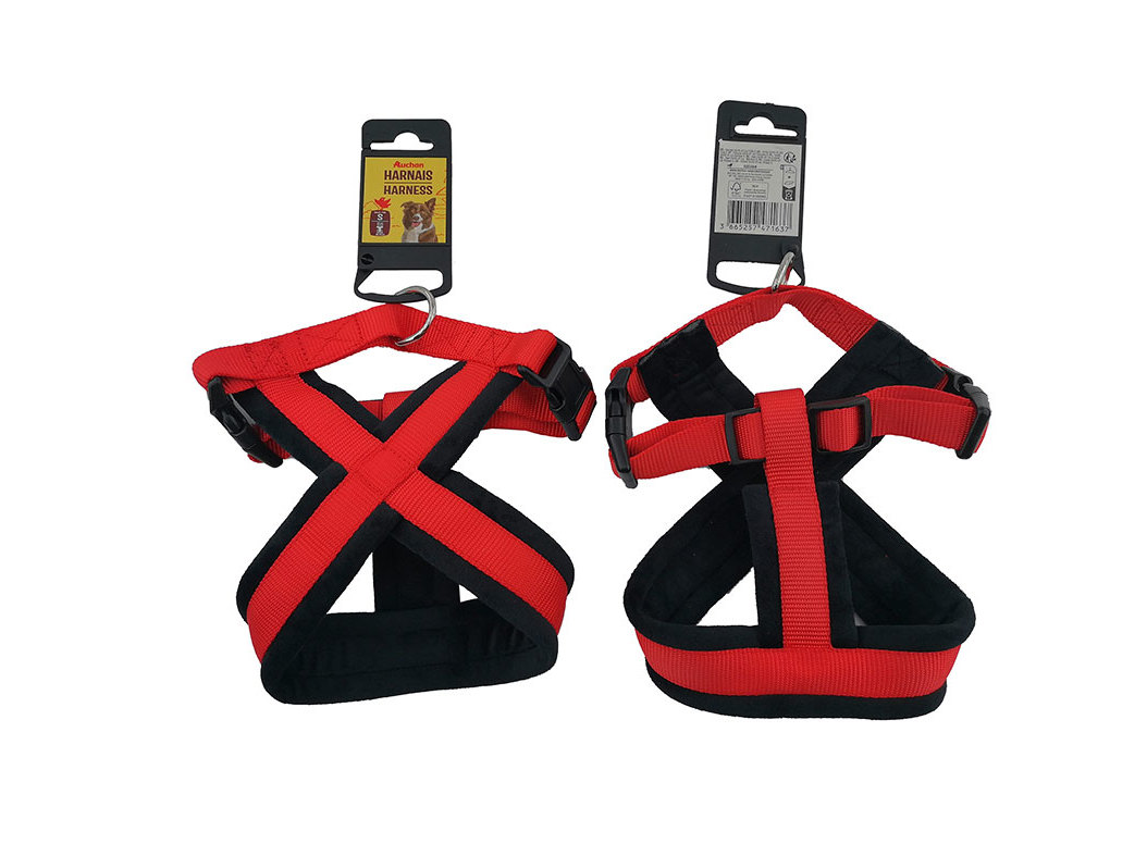 PEITORAL POLIESTER AUCHAN VERMELHO S 1.5CMX20-40CM S