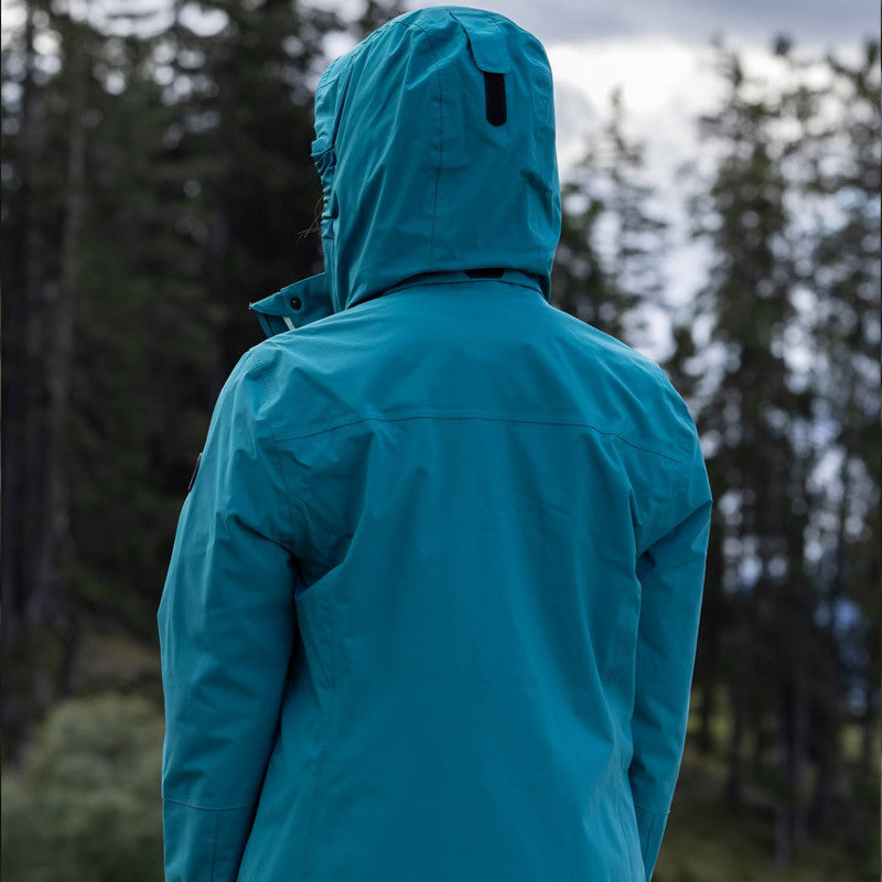 Frauen Regenjacke Nova shaded spruce