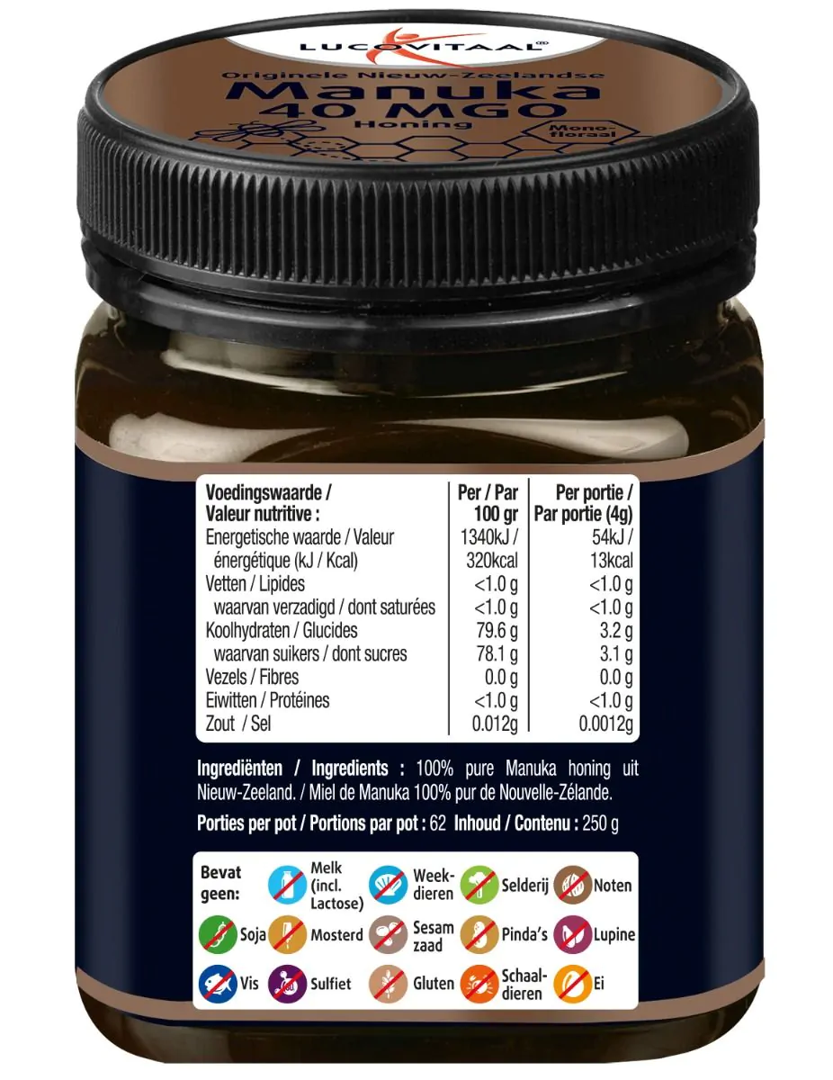 Manuka Honing 40 MGO
