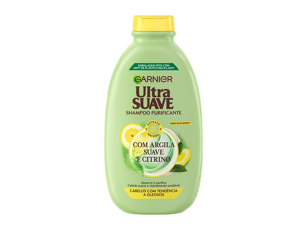 CHAMPÔ ULTRA SUAVE LIMÃO E ARGILA 250ML