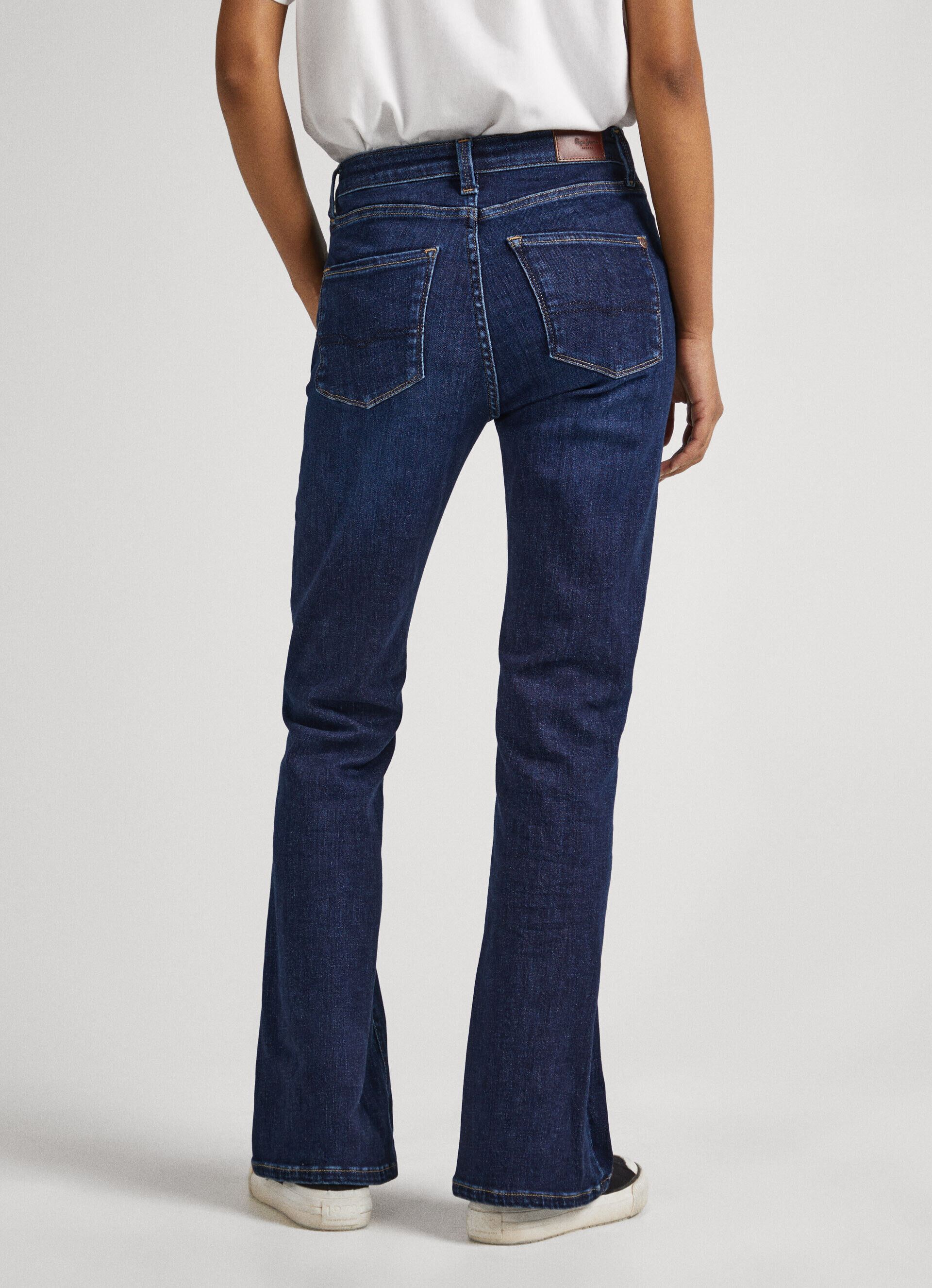 Calça jeans DION FIT FLARE de cintura alta - jeans