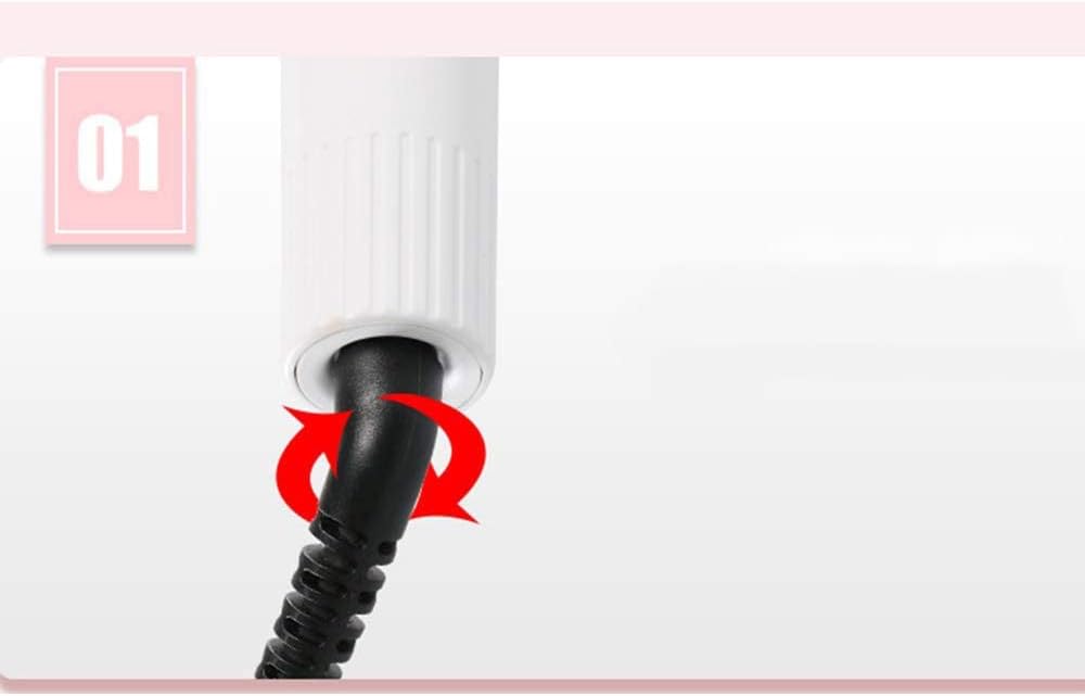 KKMNDE Bigoudi – Fer à friser avec Technologie et écran en céramique, Chauffage instantané (180 ℉-450 ℉),