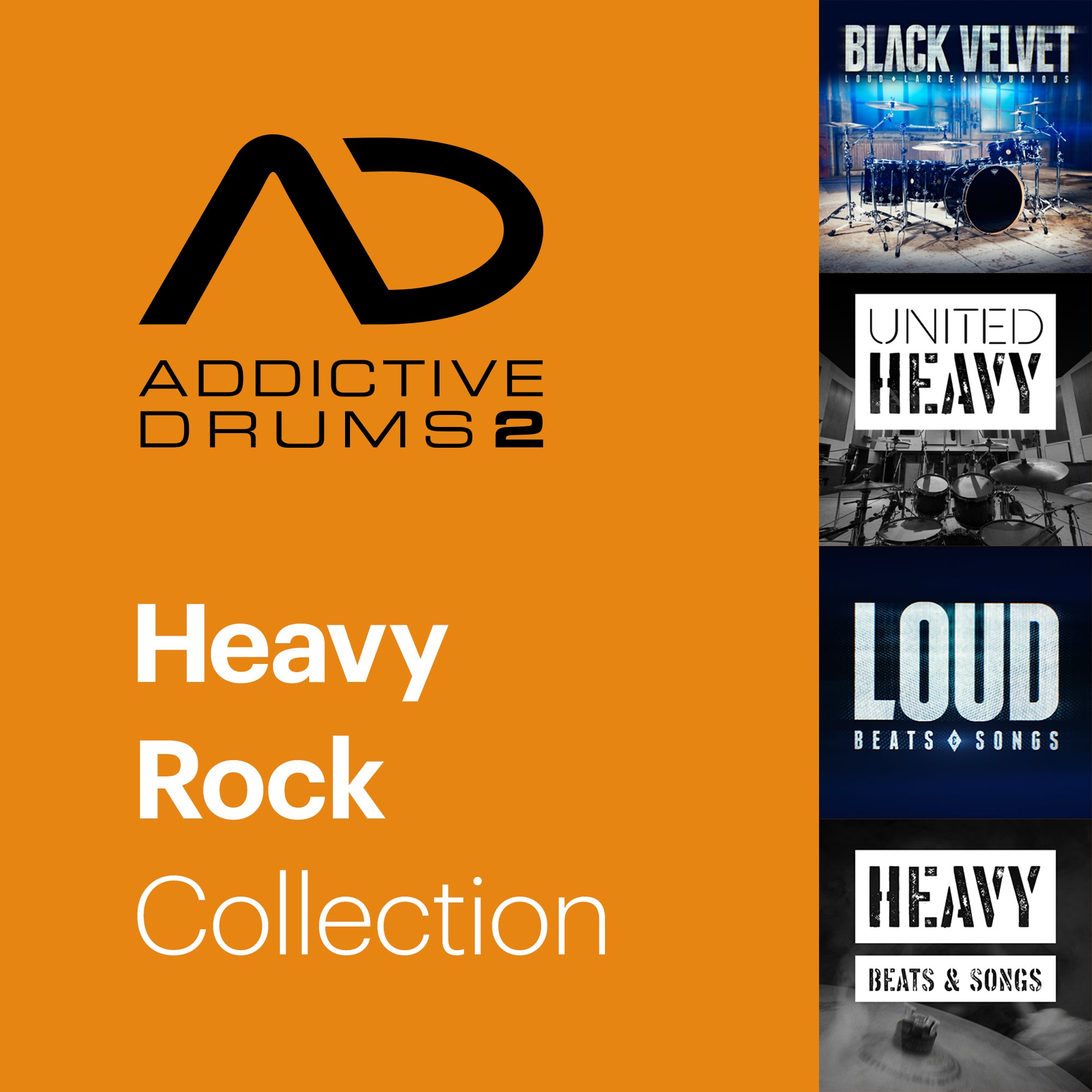 XLN Audio Addictive Drums 2 - Heavy Rock Collection (download)