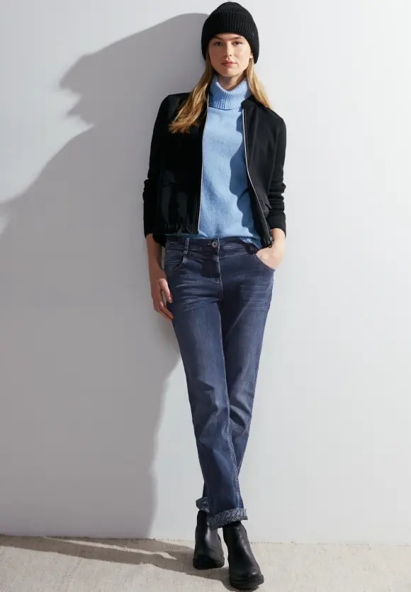 Casual Fit Jeans - mid blue wash