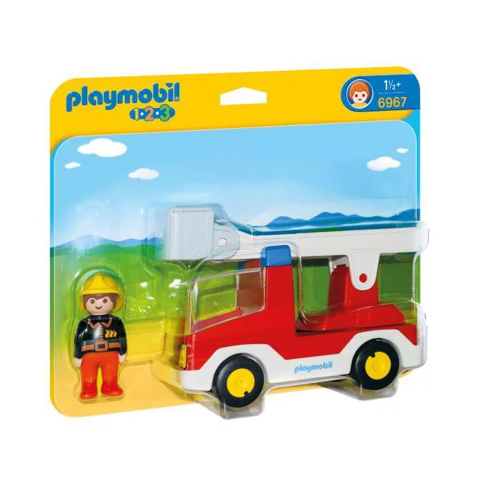 CAMION DE POMPIER AVEC ECHELLE - 6967