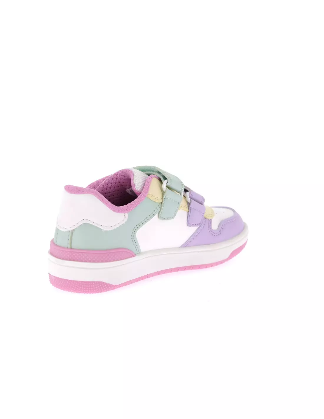 GEOX WASHIBA - Baskets BLANC/MULTICOLORE