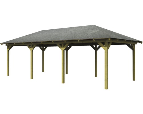 Gazebo Karibu Taura 2 289 x 639 cm druk geïmpregneerd