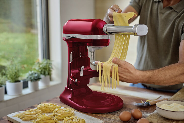 KitchenAid Artisan Røremaskine 6,6 liter, 5KSM70SHXEAC Metallic red