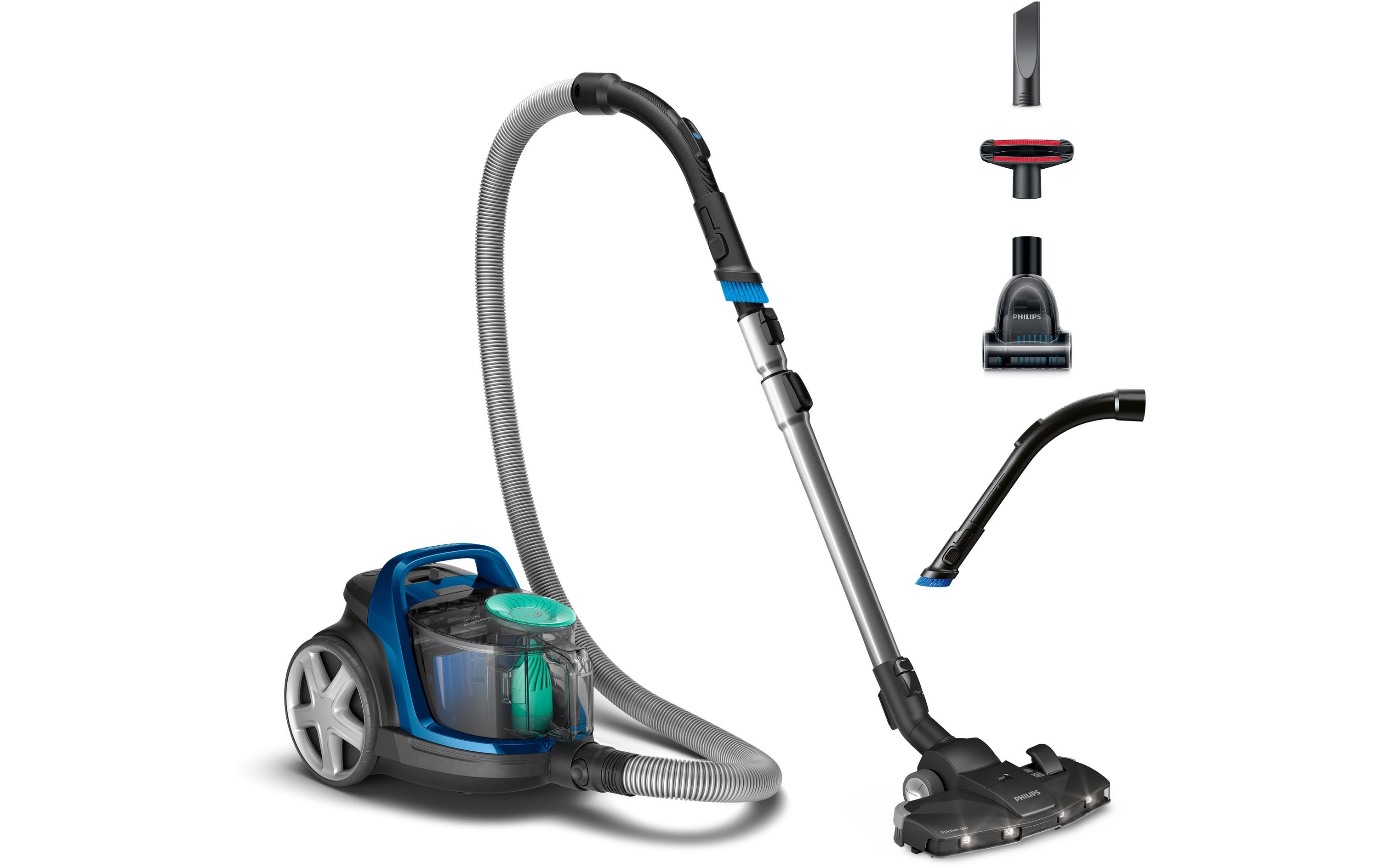 Bodenstaubsauger PowerCyclone 7 Blau/Schwarz<br>Beutelloser Staubsauger