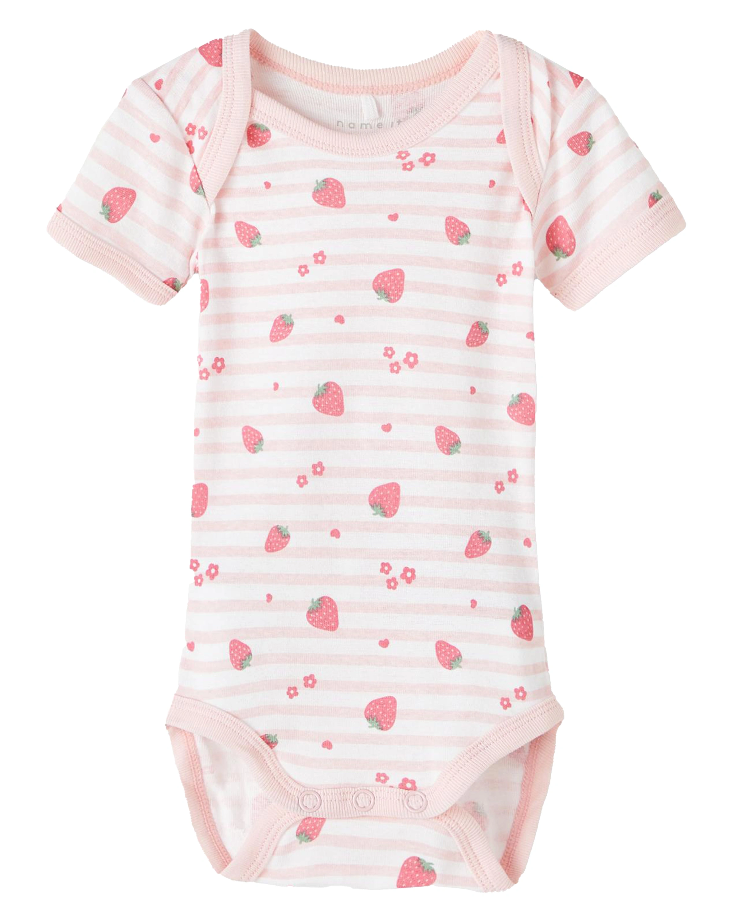 Kurzarmbody NBFBODY 3er Pack in camellia rose