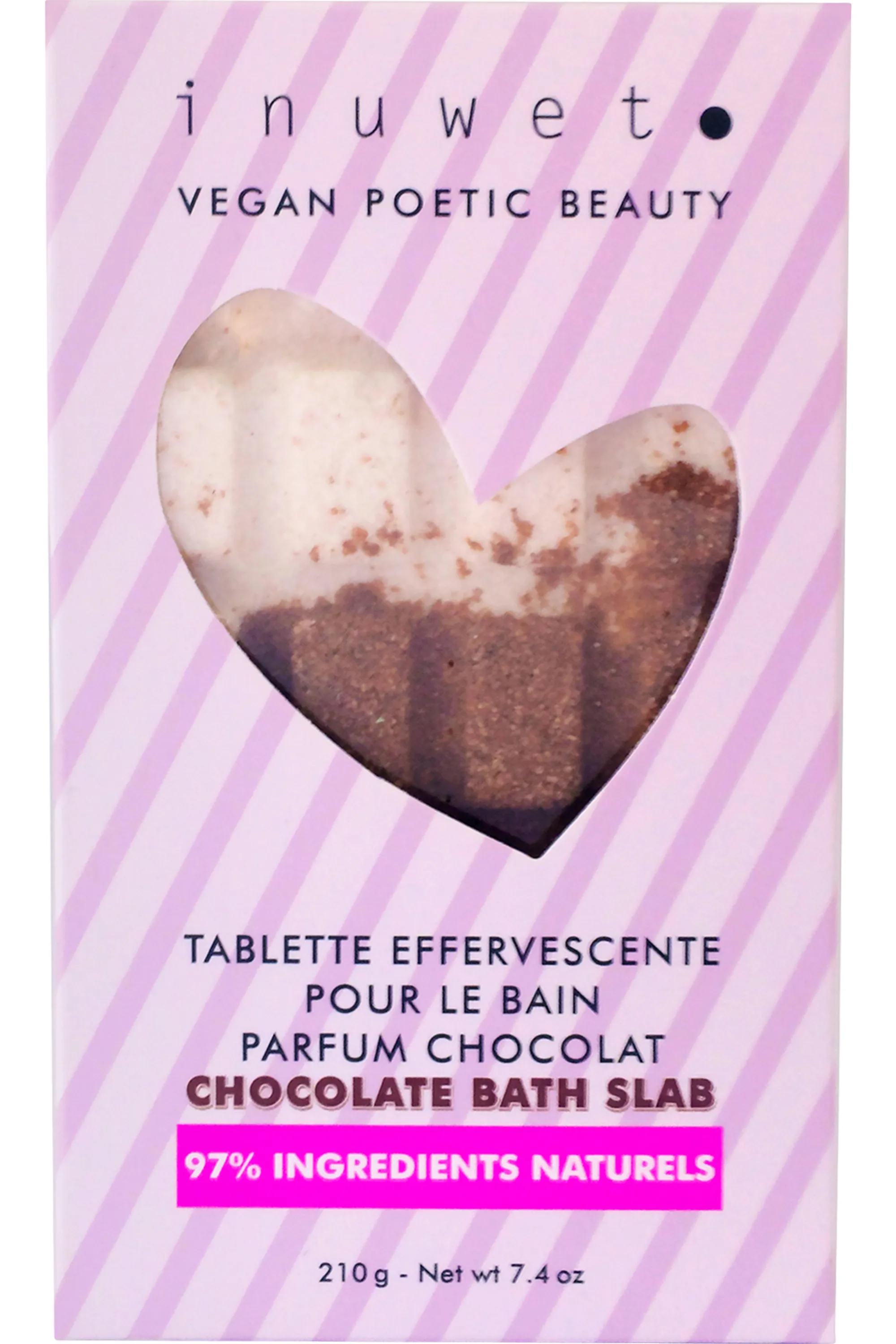 Inuwet (In Unicorn We Trust) Tablette de bain effervescente-210 g