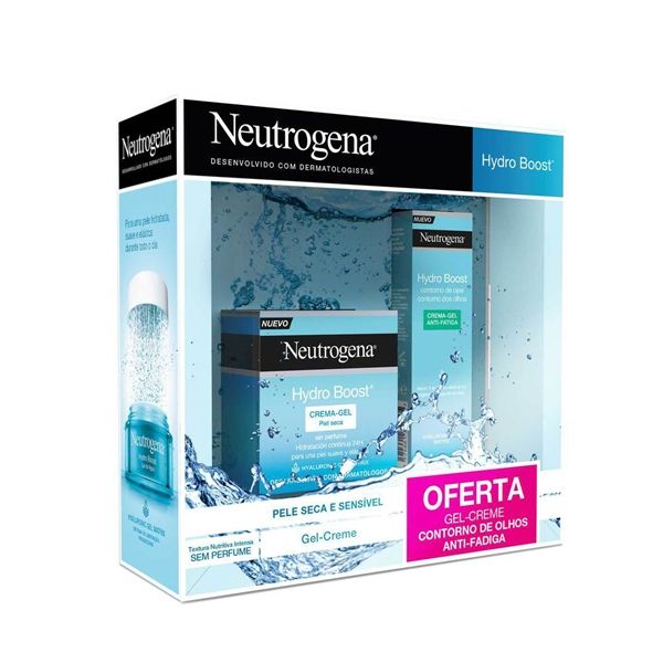 NEUTROGENA HYDRO BOOST GEL CREME 50ml + GEL-CREME CONTORNO DE OLHOS 15ml