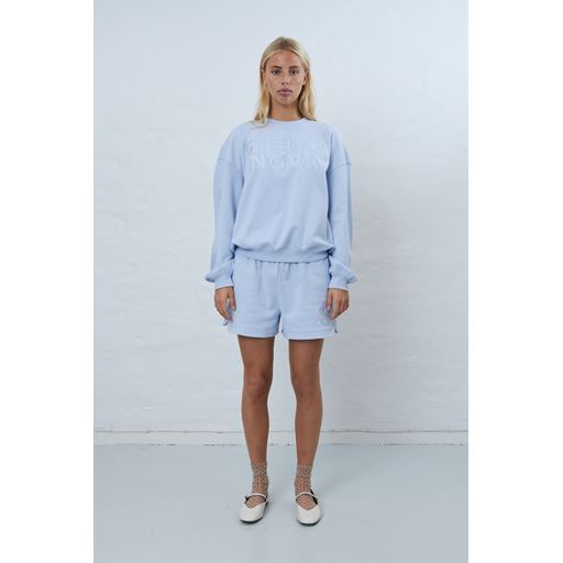 Stella Nova Casual Logo Sweatshirt, Soft Sky, L