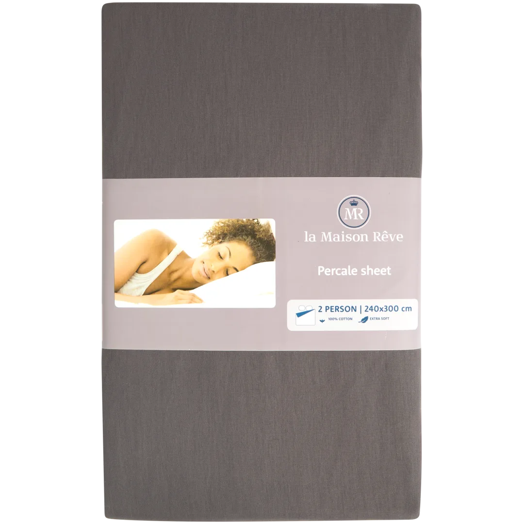 Drap en percale de coton La Maison Rêve