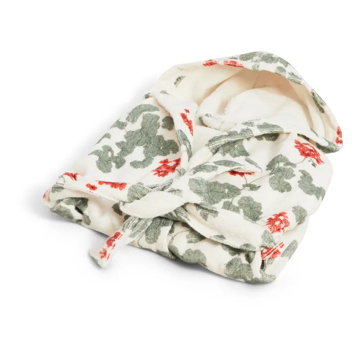 garbo&friends Peignoir enfant Pelargonium | Vert
