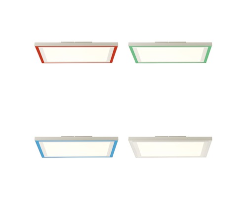 LED Paneel RGB Dimbaar 25W 2470 lm CCT 2700-6500K 40x40 cm + Afstandsbediening Wit