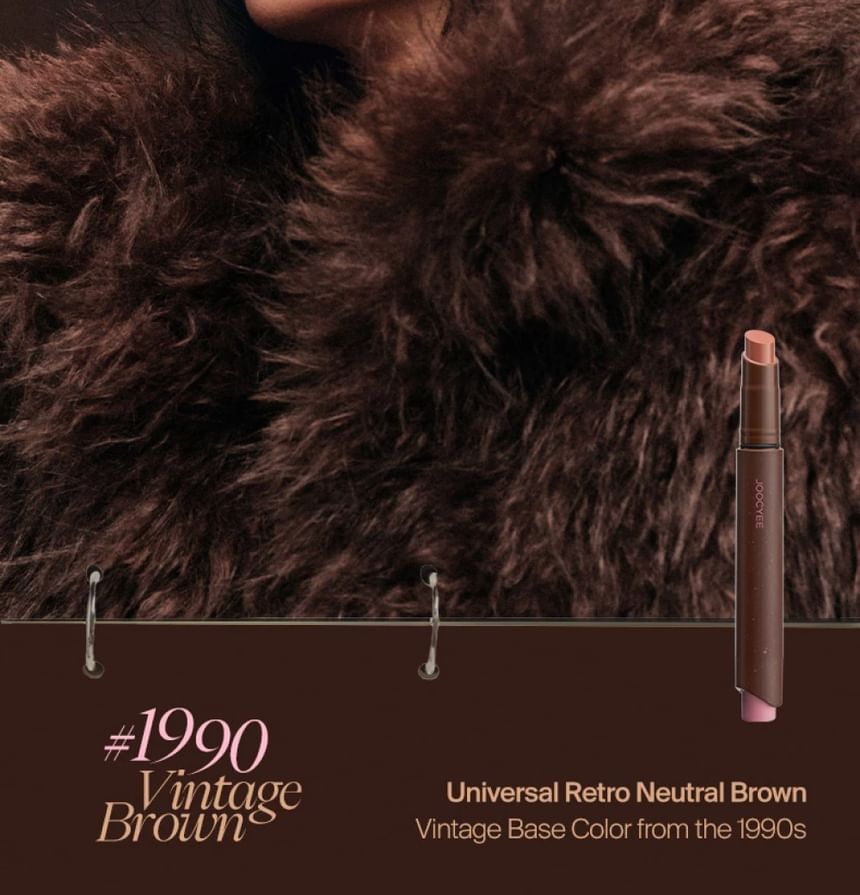 JOOCYEE - Bruine tint Velvet Rouge - 4 kleuren