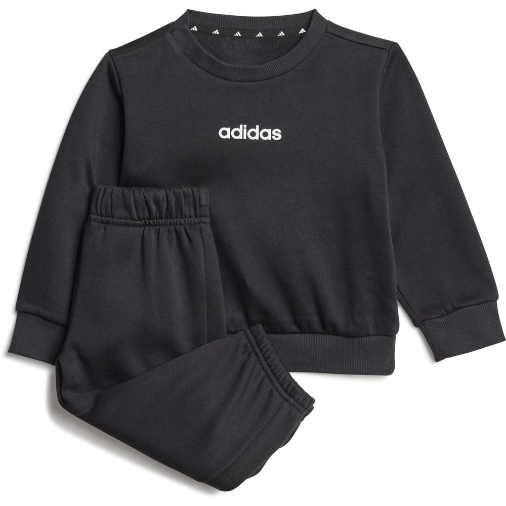 Køb adidas Originals Black/White I Lin Fl Jog Sweat Sæt