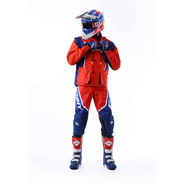 Kenny - Veste Track - 2024 Rouge / Navy
