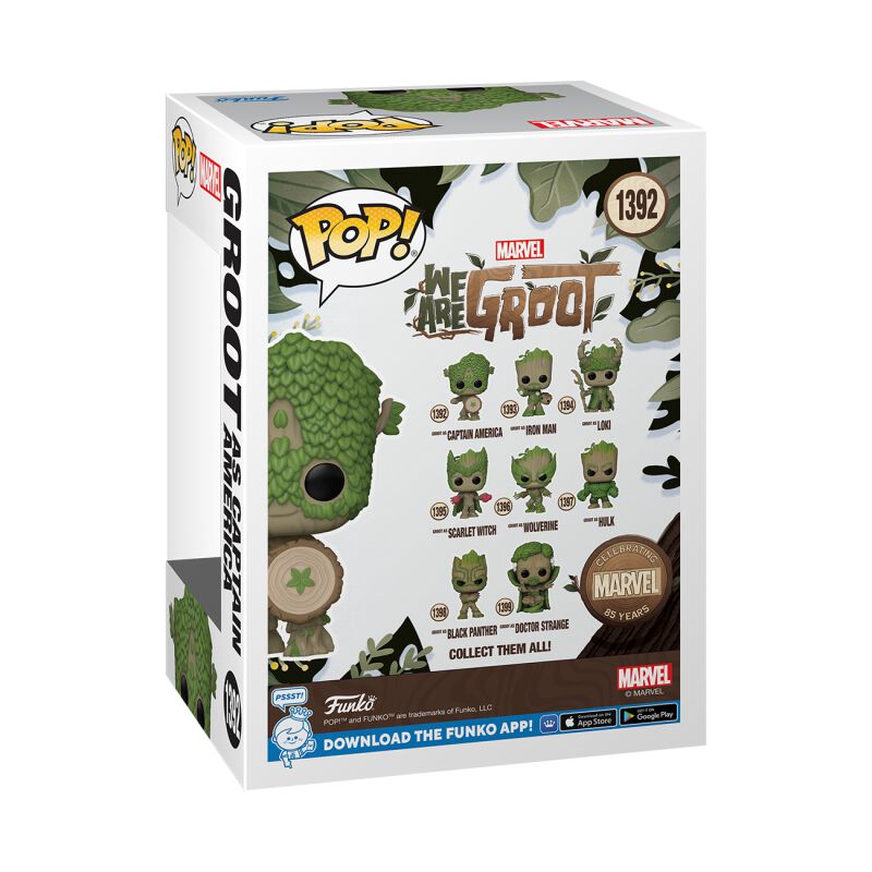 We Are Groot - Groot en Captain America - Funko Pop! n°1392 | Marvel Funko Pop!