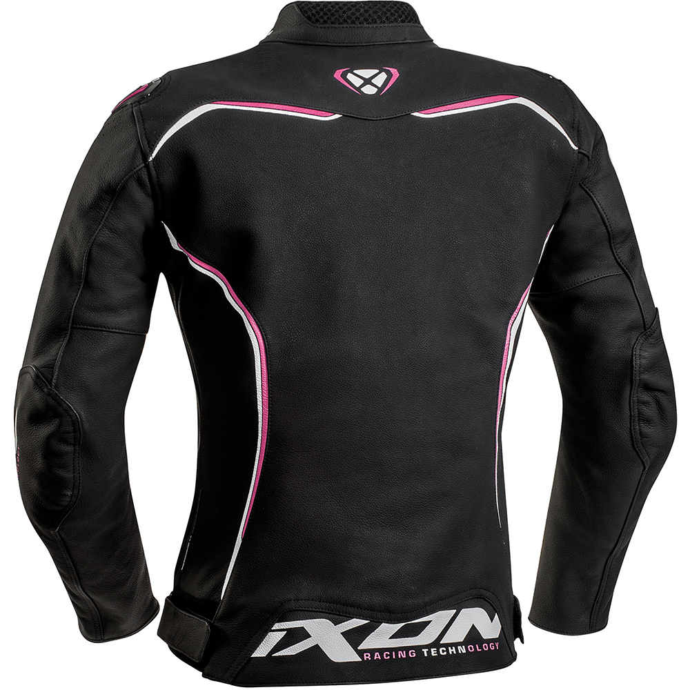Ixon - Blouson Femme Trinity Noir / Blanc / Rose