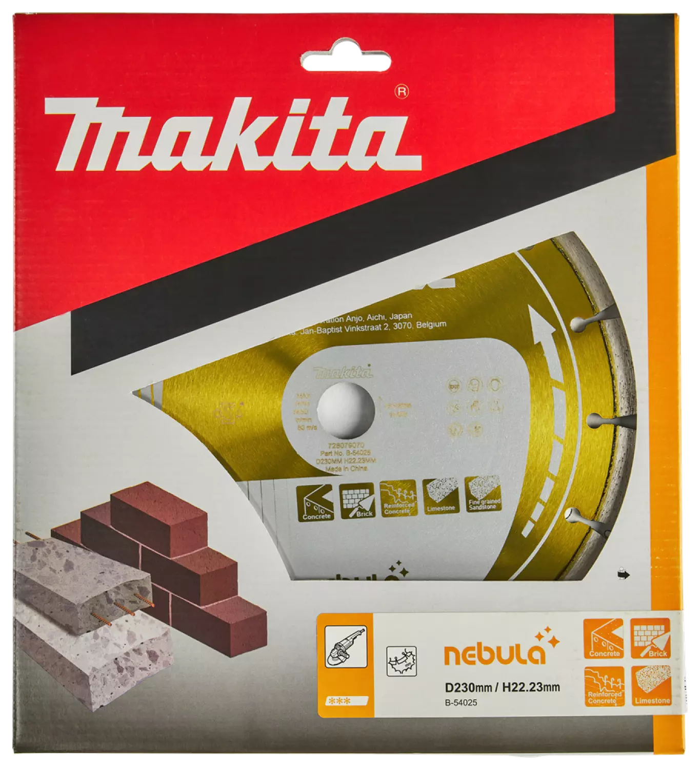 Makita B-54025 Diamantschijf - 230 x 22,2mm - Universeel
